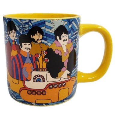 Tasse Beatles 16oz en céramique Yellow Submarine